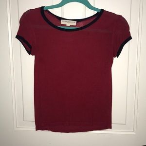 Urban Outfitters red t